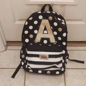 Justice Backpack. Comes with a matching lunch box!